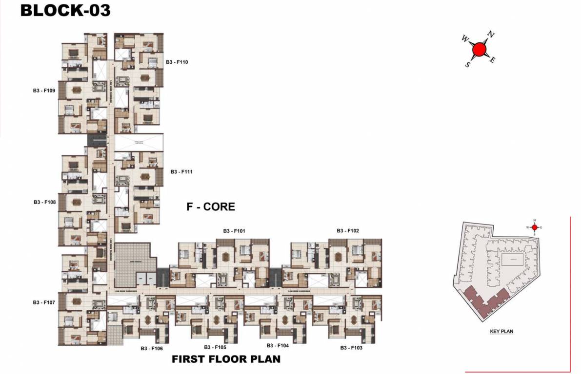 osaka Osaka Block C Cluster Plan for 1st Floor