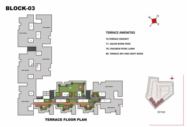 Osaka Block C Cluster Plan from 1st to 5th Floor osaka Osaka Block C Cluster Plan from 1st to 5th Floor