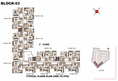 Osaka Block C Cluster Plan from 2nd to 5th Floor osaka Osaka Block C Cluster Plan from 2nd to 5th Floor