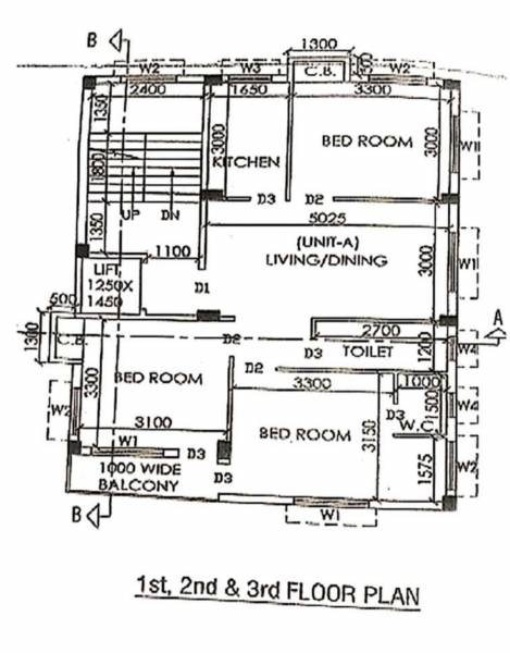  silicon-tower Block A Cluster Plan from 1st to 3rd Floor