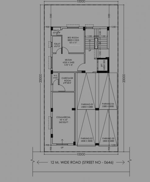  jhilmil Jhilmil Cluster Plan for ground Floor