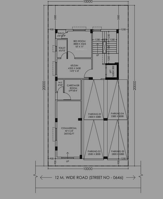  jhilmil Jhilmil Cluster Plan for ground Floor