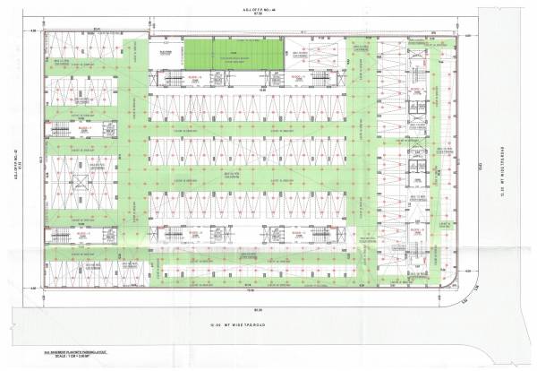  spl-2 Block A, B, C, D, E, F ,G & H Cluster Plan for ground Floor