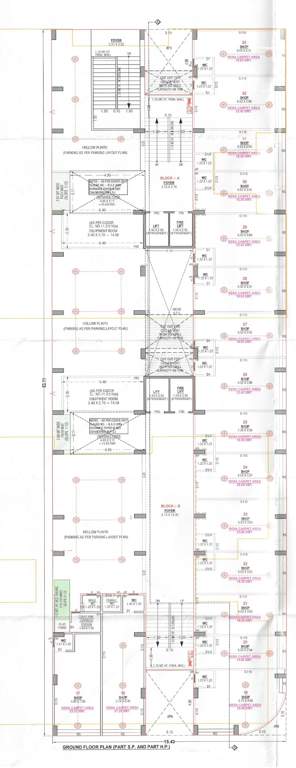  spl 2 Block A & B Cluster Plan for ground Floor