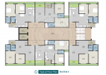 Block C Cluster Plan from 1st to 8th Floor shyam-height-i Block C Cluster Plan from 1st to 8th Floor