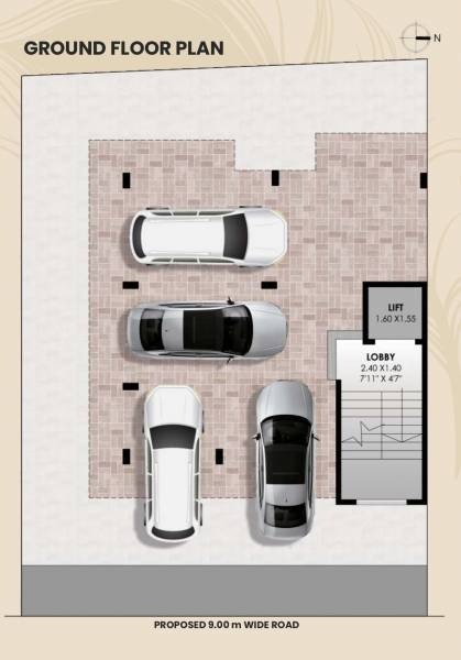  vrundavan-residency Vrundavan Residency Cluster Plan for ground Floor