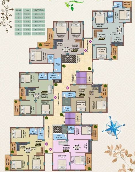  shree-niketan Cluster Plan Typical 
