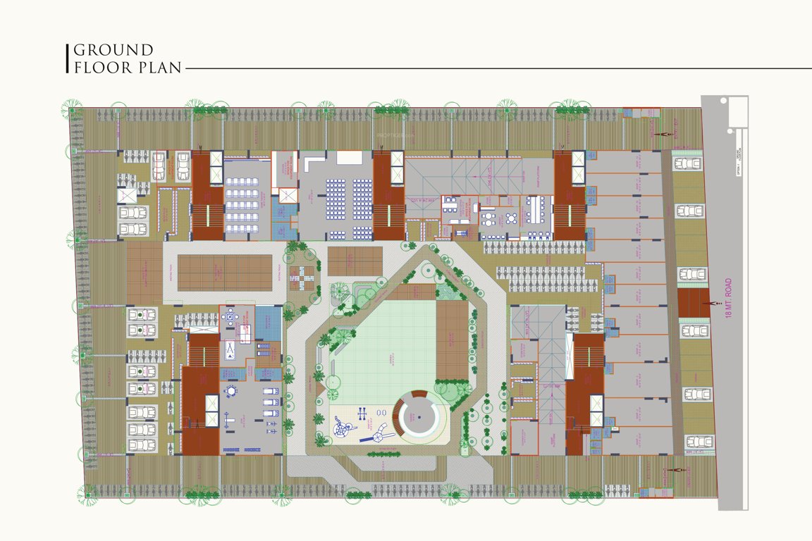 realty Tower 1 Cluster Plan