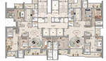 westin-residence Cluster Plan