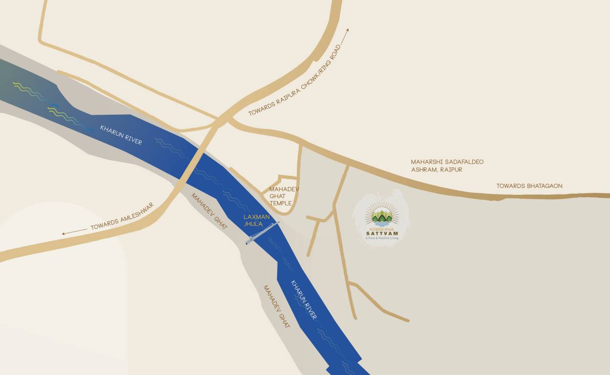 sattvam Location Plan