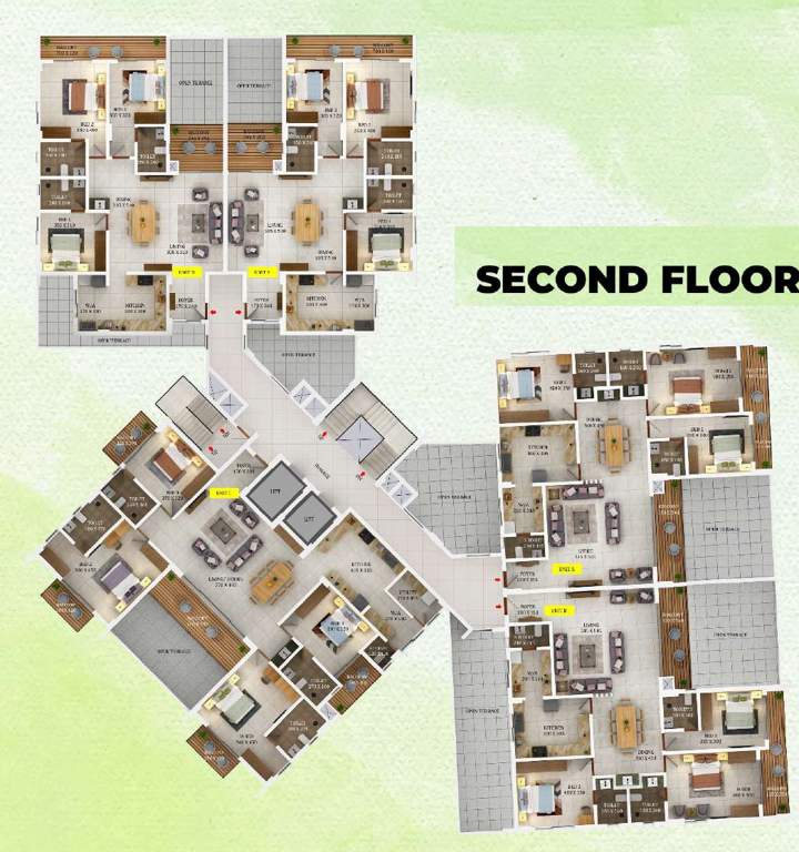  sunrise park Sunrise Park Cluster Plan for 2nd Floor