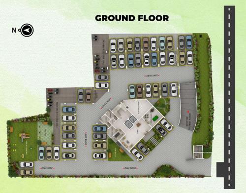  sunrise-park Sunrise Park Cluster Plan for ground Floor