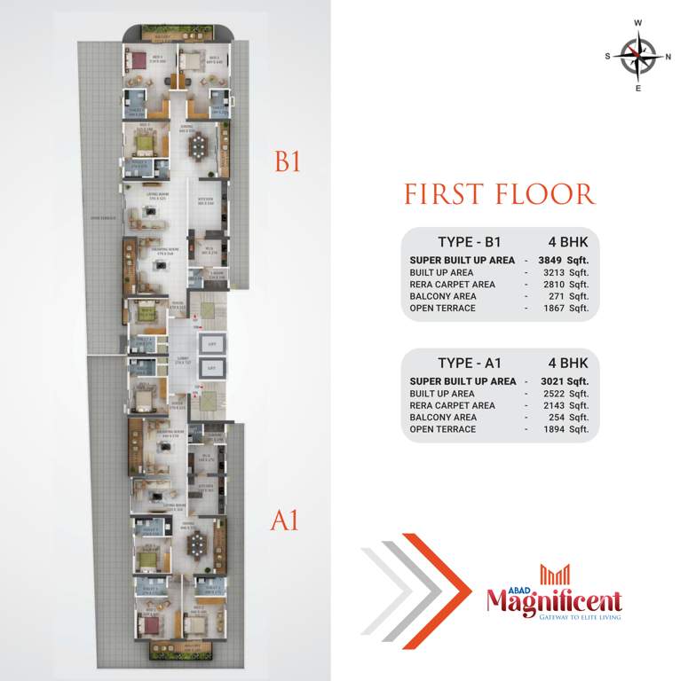  magnificent Magnificent Cluster Plan for 1st Floor