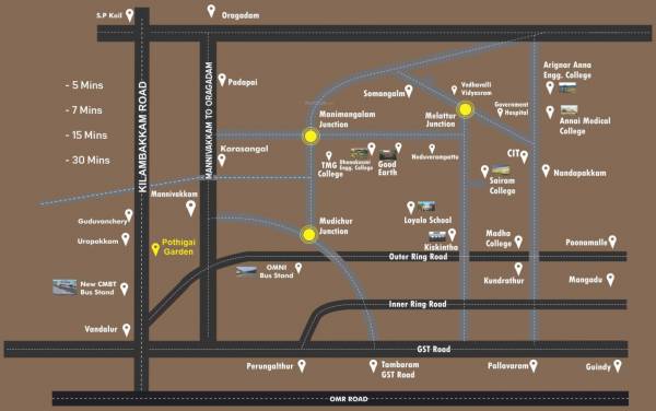  pothigai-garden Location Plan
