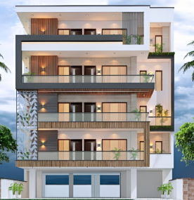 Elevation luxurious-floors Elevation