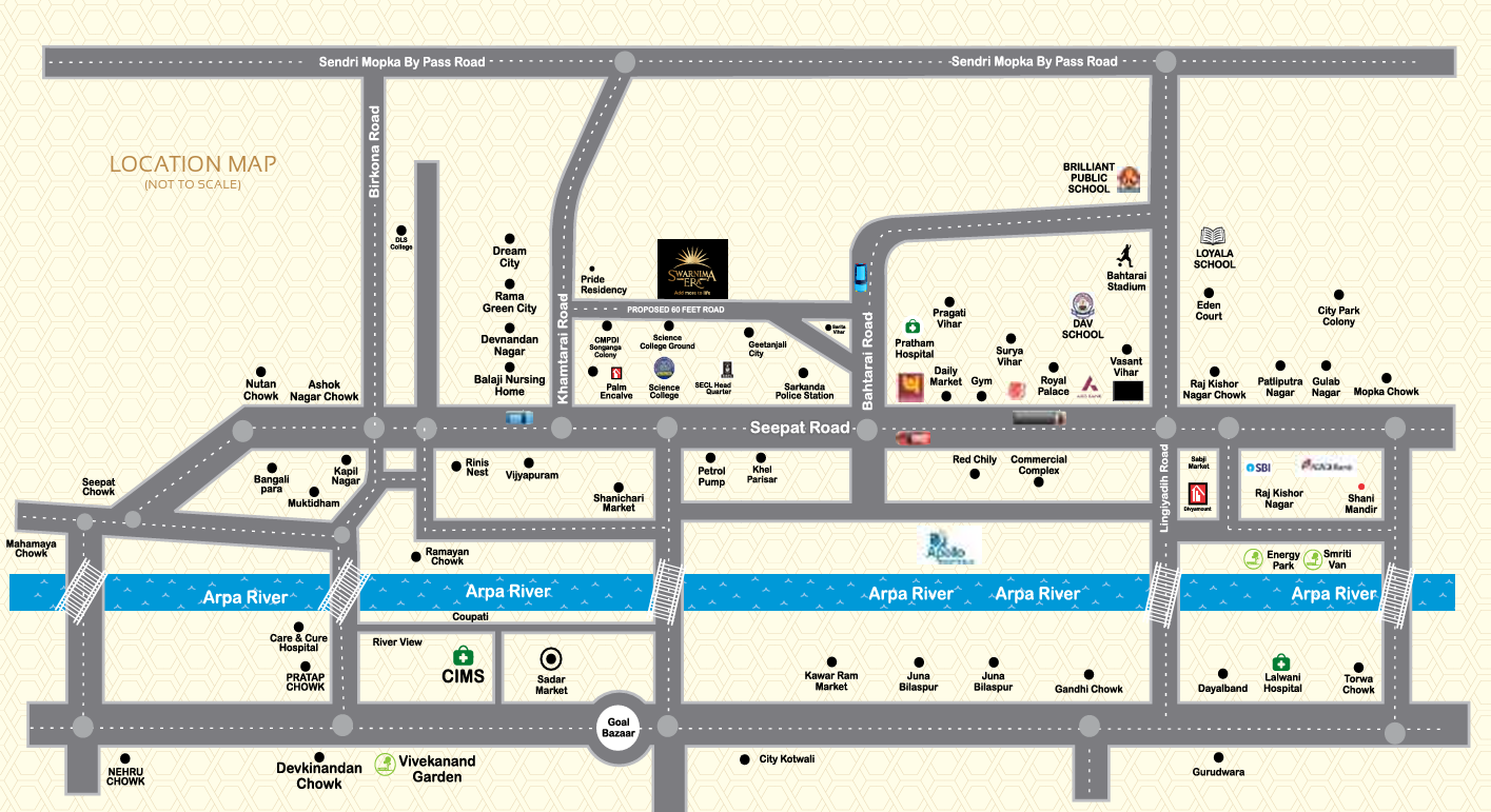  swarnima-era-phase-v-extension Location Plan