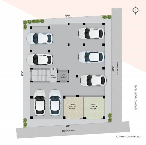  ruby Ruby Cluster Plan for ground Floor