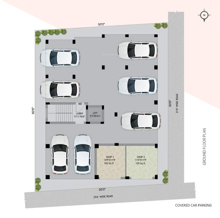  ruby Ruby Cluster Plan for ground Floor