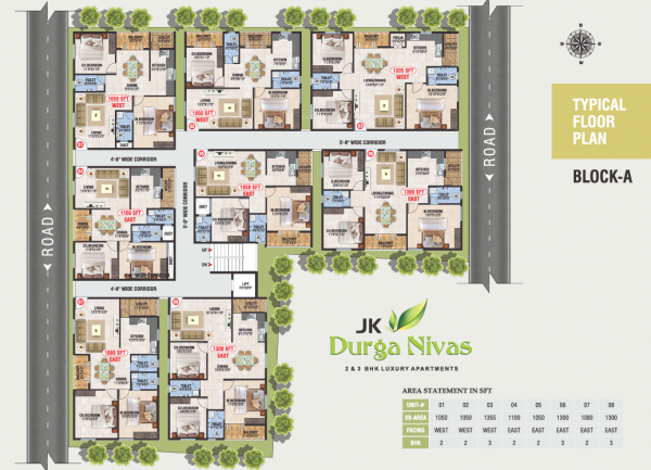  durga-nivas JK Durga Nivas Cluster Plan typical