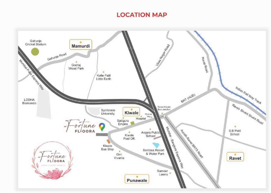  fortune flora Location Plan