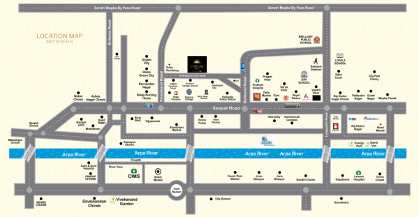  swarnima-era-phase-vi Location Plan