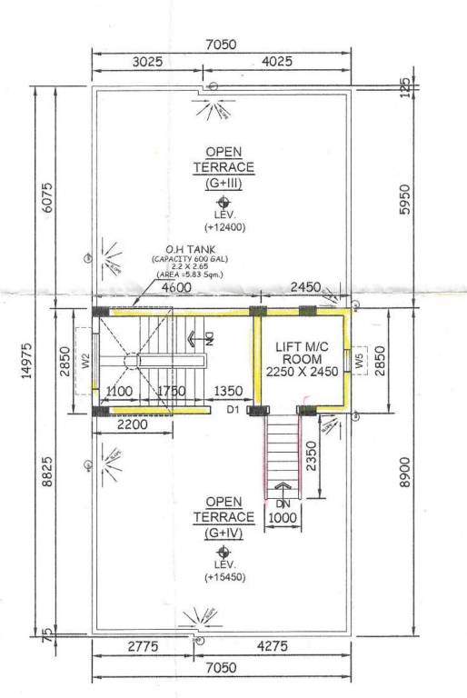  kiran Kiran Cluster Plan for Terrace Floor