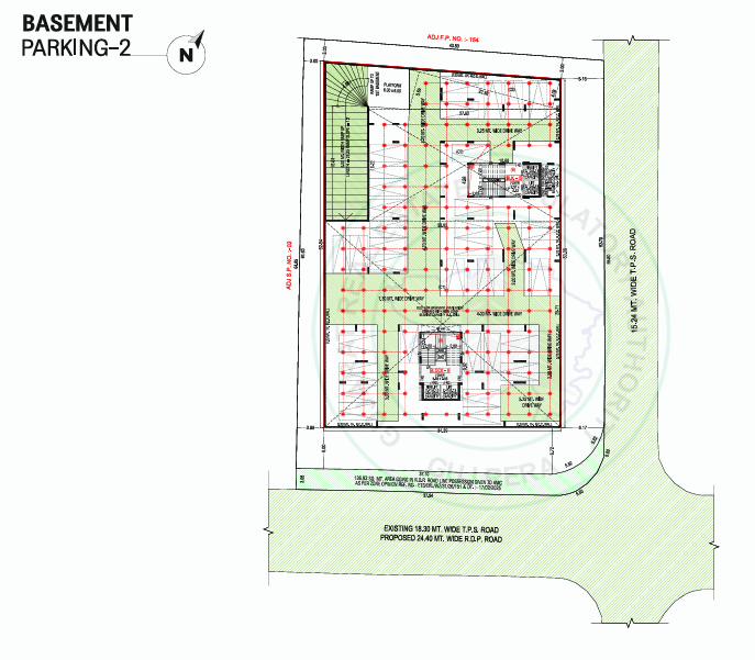  skyelegance A Cluster Plan for basment Floor