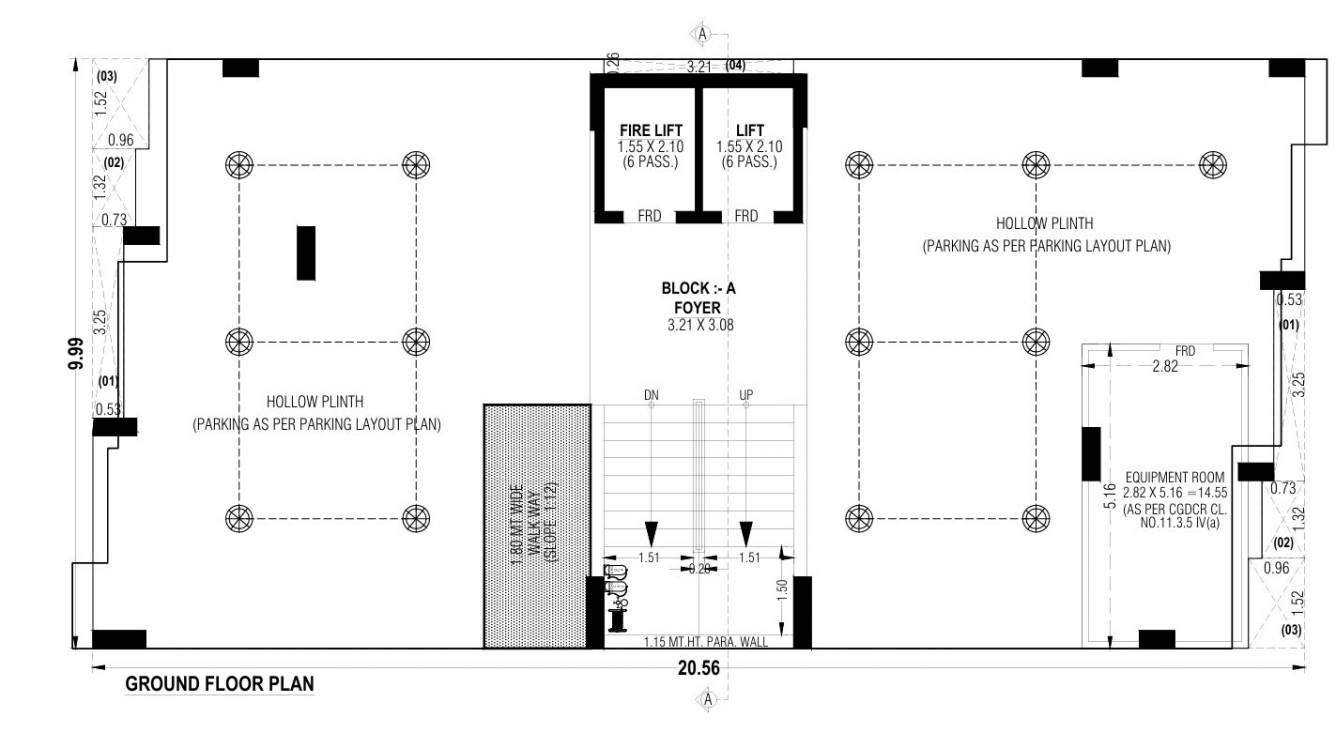  nest Samruddham Nest Cluster Plan Ground Floor