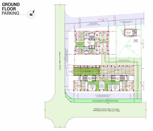  umasut-skyarise Block A, B, C Cluster Plan for ground Floor