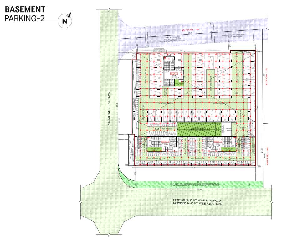  umasut skyarise Block A, B Cluster Plan for Besmenat Floor