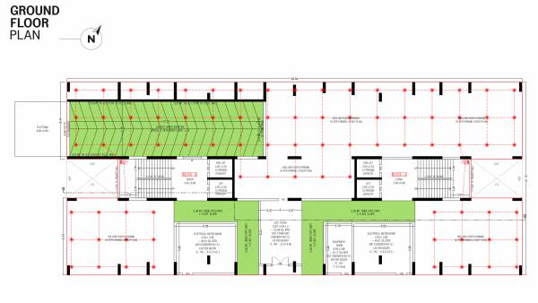  umasut-skyarise Block A, B Cluster Plan for ground Floor