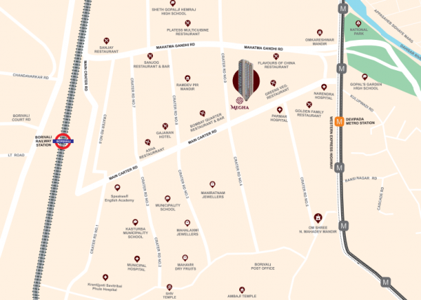  avyukta-megha Location Plan