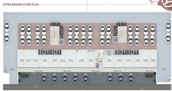  kaavya-heights Kaavya Heights Cluster Plan for upper ground Floor