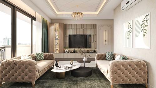  luxury-floor-63a Living Area