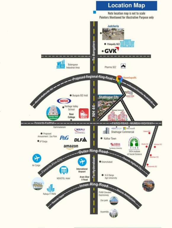  sanctum Location Plan