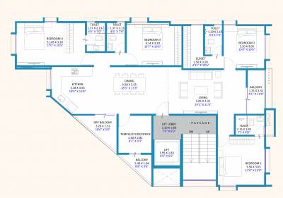  pratibha-sadan Pratibha Sadan Cluster Plan for 6th Floor