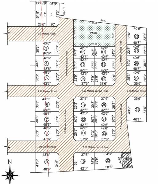  green-city-phase-1 Layout Plan