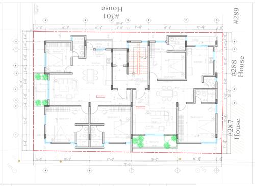  koramangal-homes Svasti Koramangal Homes Cluster Plan for Typical Floor