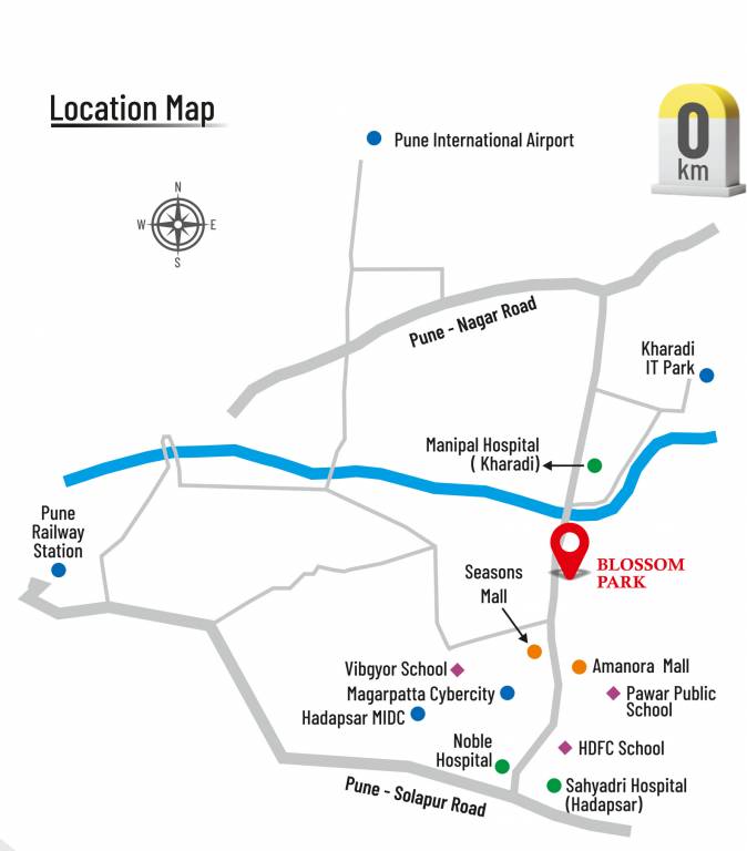  blossom park building a Location Plan