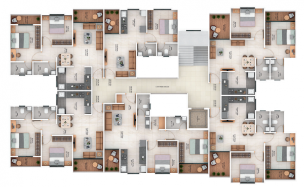 moonrise BUILDING A Cluster Plan For Typical Floor Plan