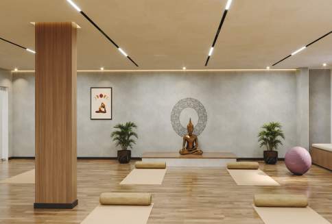  akshaya residency Yoga/ Meditation Area