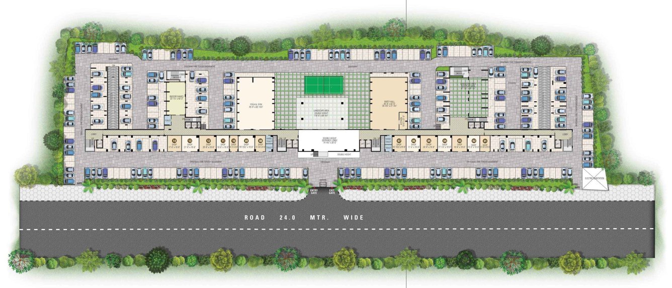  the amelias  Layout Plan