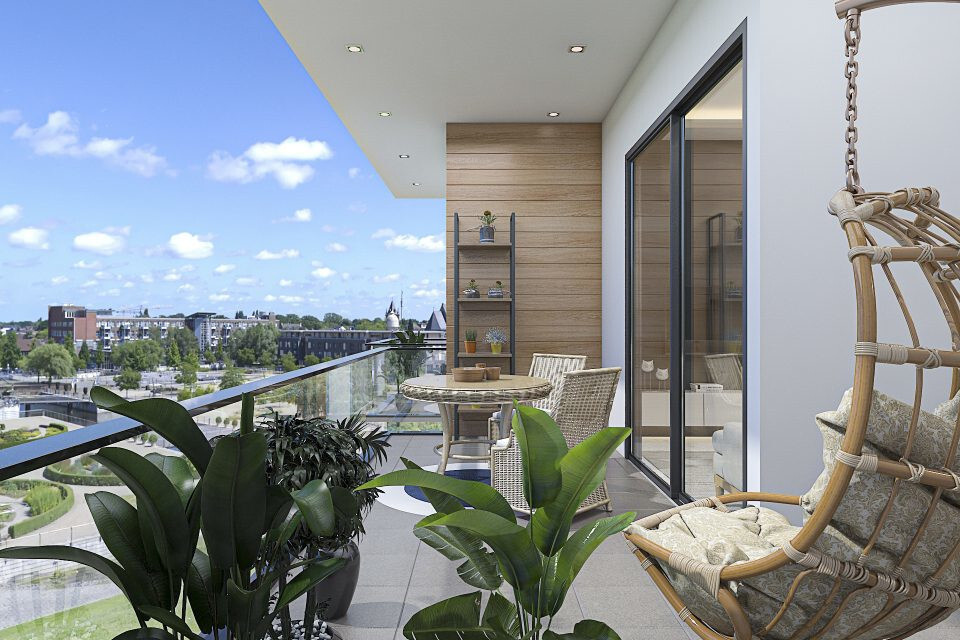  the amelias  Balcony