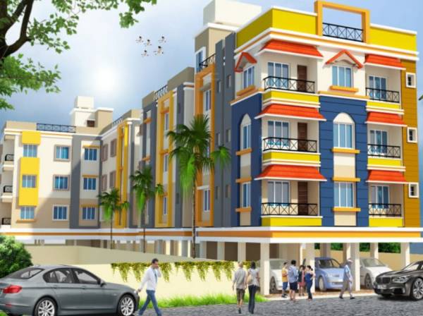 Elevation shib-bishnu-apartment Elevation