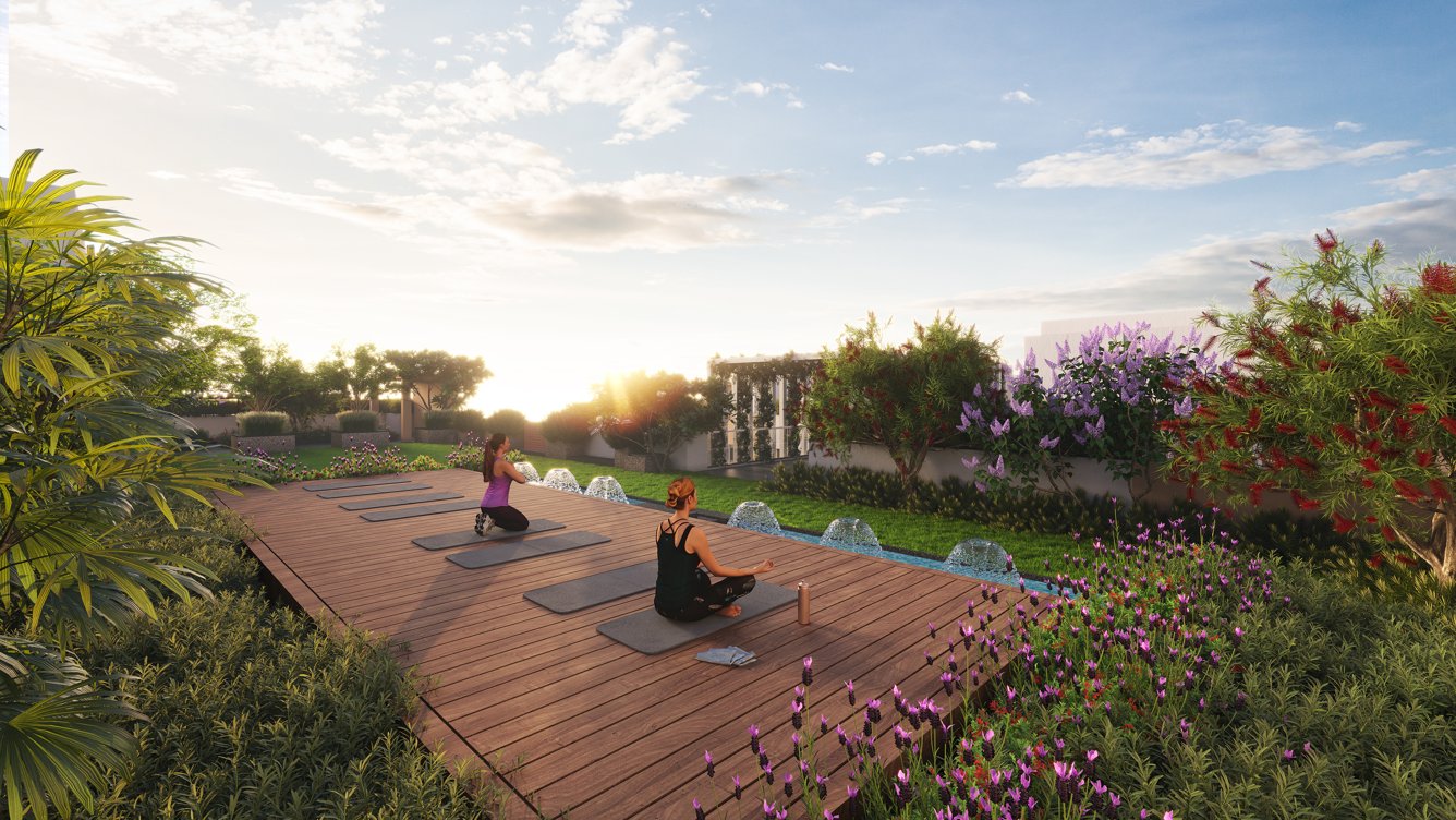  skywalk Yoga/ Meditation Area