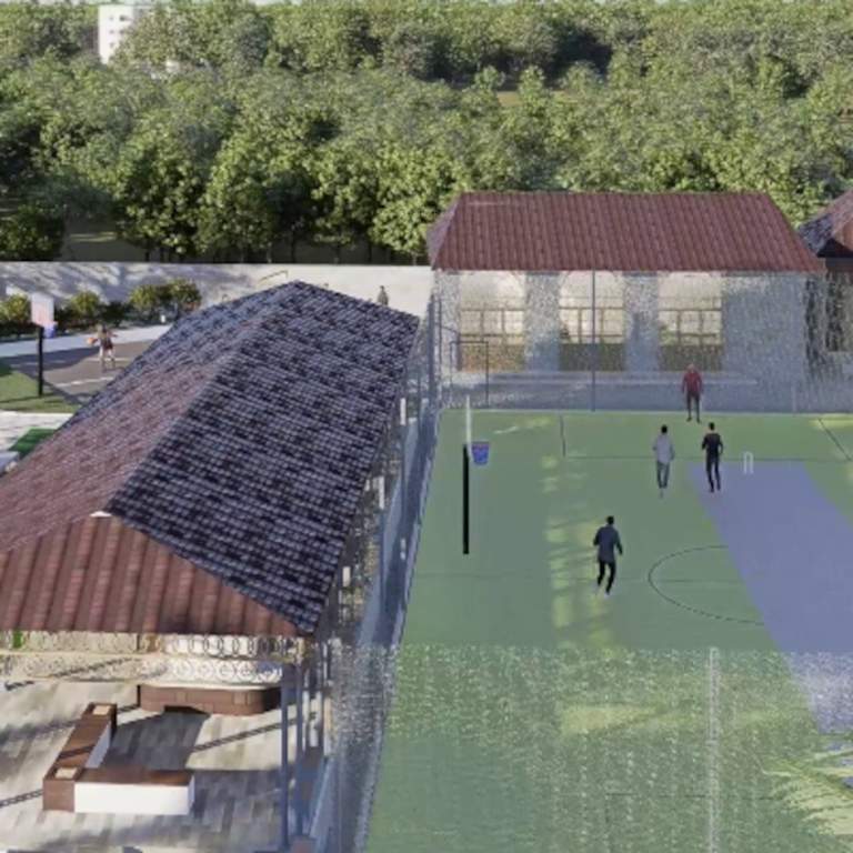  one world Basketball Court