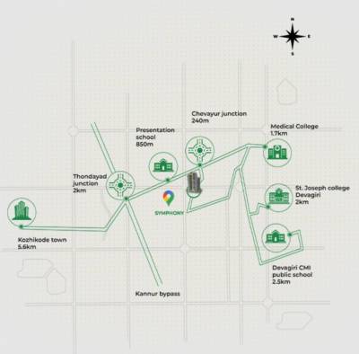  symphony Location Plan