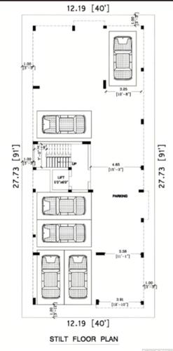  jslr-homes JSLR Homes Cluster Plan for ground Floor