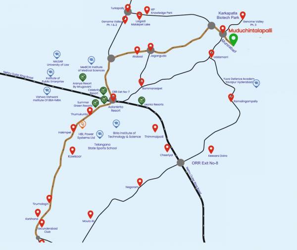  siri-ii Location Plan