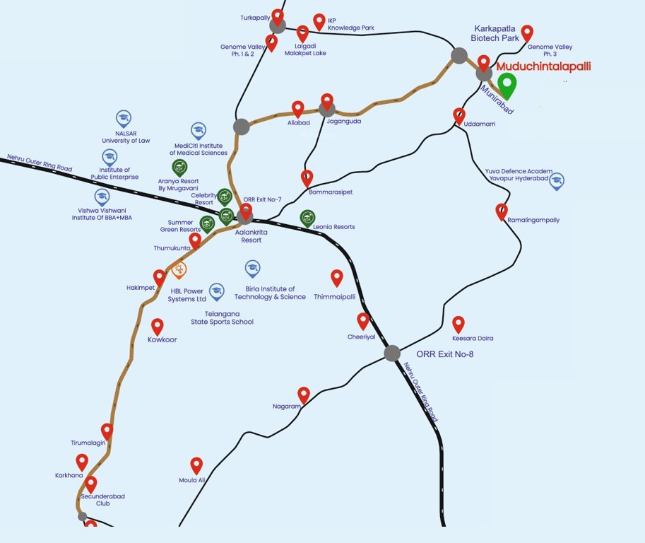  siri ii Location Plan